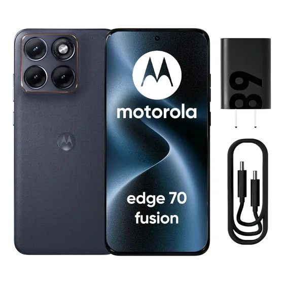 Celular Motorola Moto Edge 70 Fusion 5g Dual Sim Teléfono 256gb 8gb Ram 6.8'' 144hz Amoled 7000mah 68w Snapdragon 7s Gen 4 Ip68/ip69 Smartphone