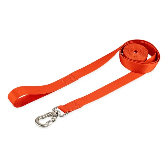 Coleira Guia Longa 5 Metros Para Cães Cachorro Basic Pet cor Vermelho Tamanho Grande Adestramento Passeio