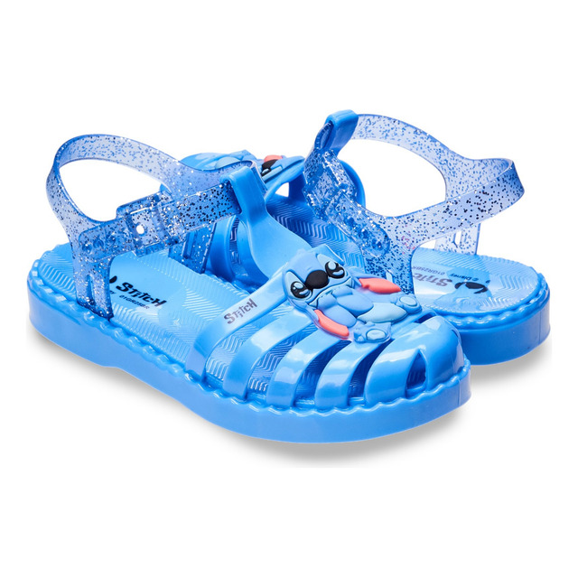 Sandália Casual P/ Meninas Stitch Disney Duo Grendene Kids Sandália Casual P/ Meninas Stitch Disney Duo Grendene Kids