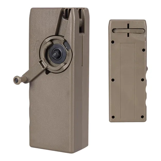 Speed Loader Catraca Para M4 Capacidade Para 1000 Bbs Tan