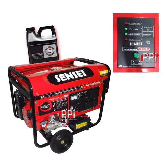 Grupo Electrog Generador 7500 + Tablero Encendido Automatico