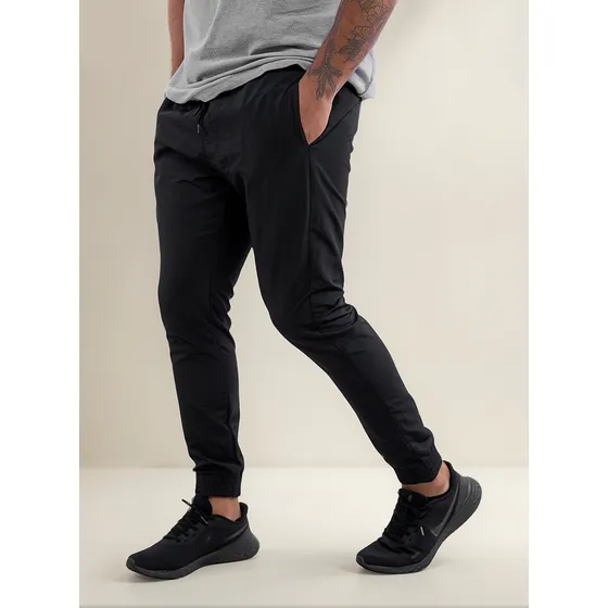 Calça Tactel Jogger Premium Fitness Academia 2 Bolsos 016