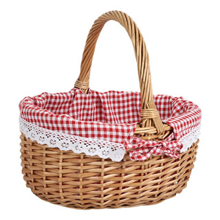 Cesta De Mimbre Para Picnic, Cesta De Almacenamiento, Cesta Cesta De Mimbre Para Picnic, Cesta De Almacenamiento, Cesta