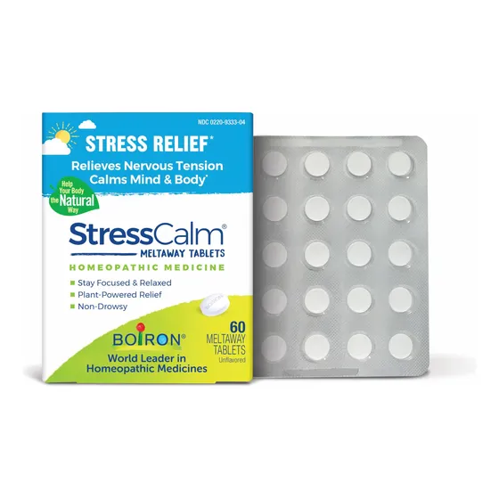 Stress Relief Boiron Stresscalm 60 Comprimidos Para Adultos 