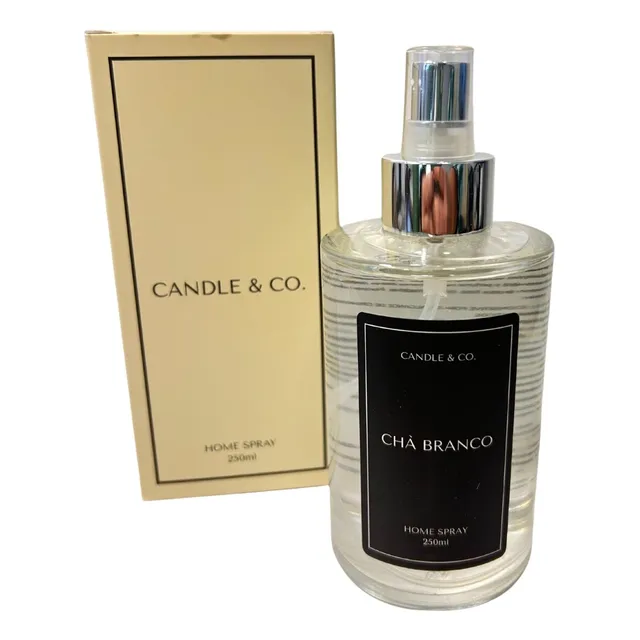 Home Spray Aromatizador De Ambientes 250ml - Chá Branco