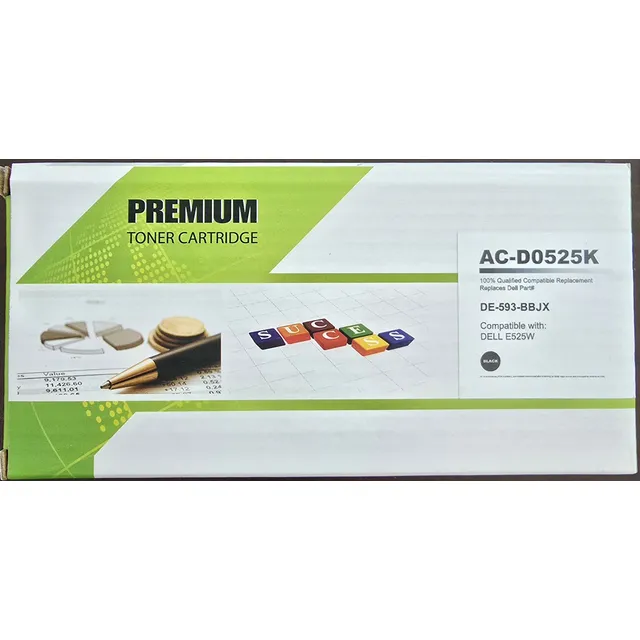 Toner Láser Para Impresora Dell E525w - 5993-bbjw Amarillo