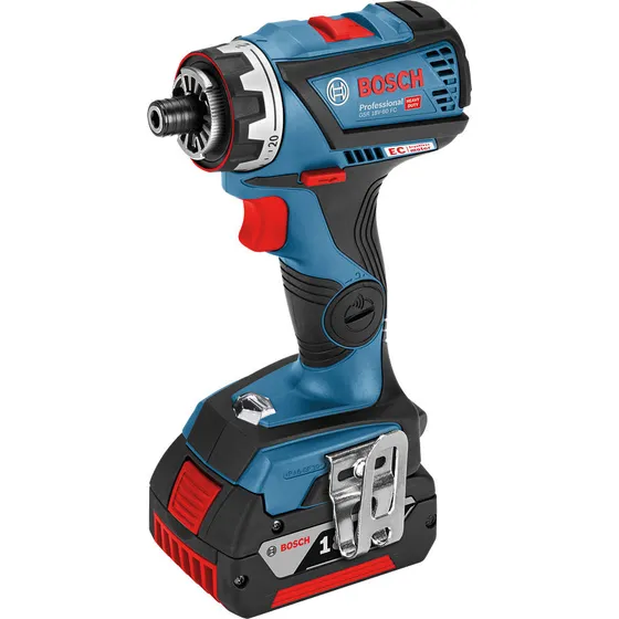Taladro Atornillador Bosch Gsr 18v-60 Fc 18v 2 Baterías Y Ma
