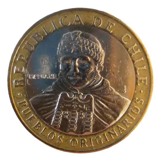 100 Pesos Chilenos Pueblos Originarios