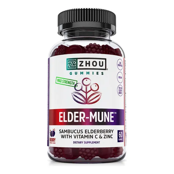 Suplemento: Chicle De Saúco Sambucus Elder-mune De Zhou Nutr