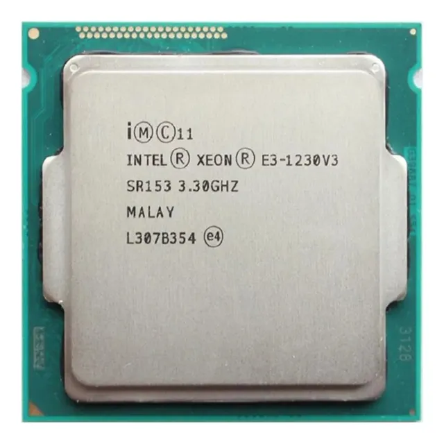 Intel Xeon E3-1230 V3 De 4 Núcleos, 8 Hilos, 3,3 Ghz Y 80 W