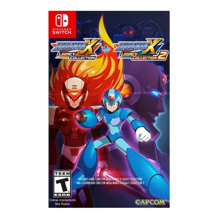 Mega Man X Legacy Collection 1+2 - Juego Físico Switch