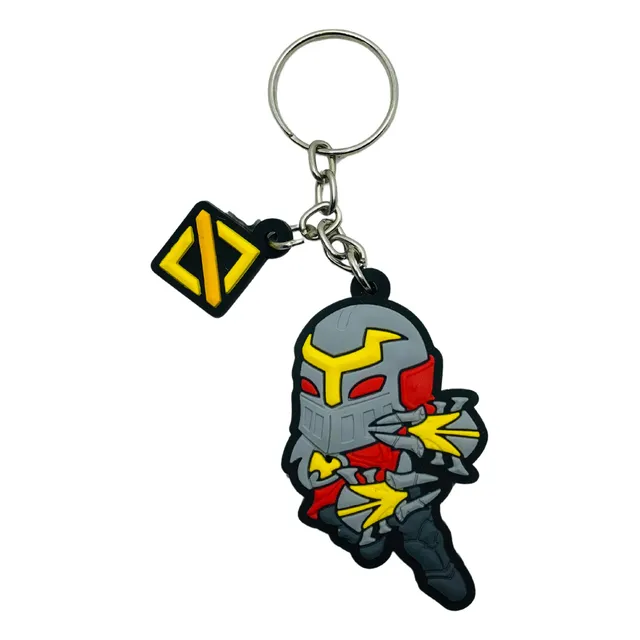 Chaveiro Emborrachado Lol Zed