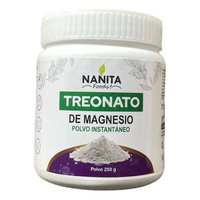 Treonato De Magnesio Polvo - Frasco X 250 G