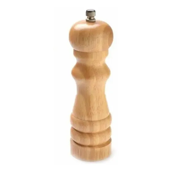 Moledor De Pimienta Sal Gruesa Molino Pimentero De Madera 