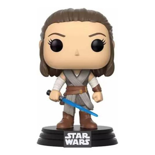 Funko Pop Star Wars Rey Com Sabre De Luz 190 Original Funko Pop Star Wars Rey Com Sabre De Luz 190 Original