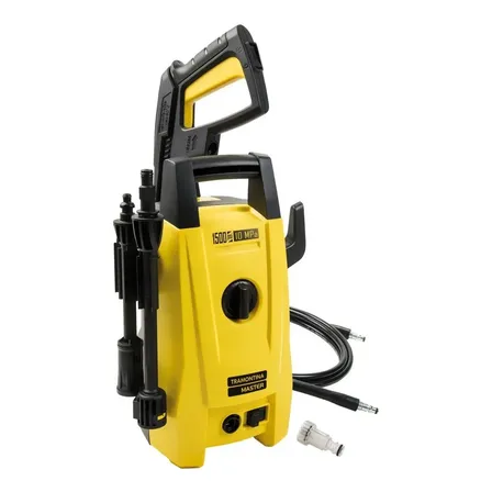 Lavadora De Alta Pressão Master 42545 Jato Regulável 1500psi Com 1200w Amarelo E Preto Tramontina 127v 50 Hz/60 Hz