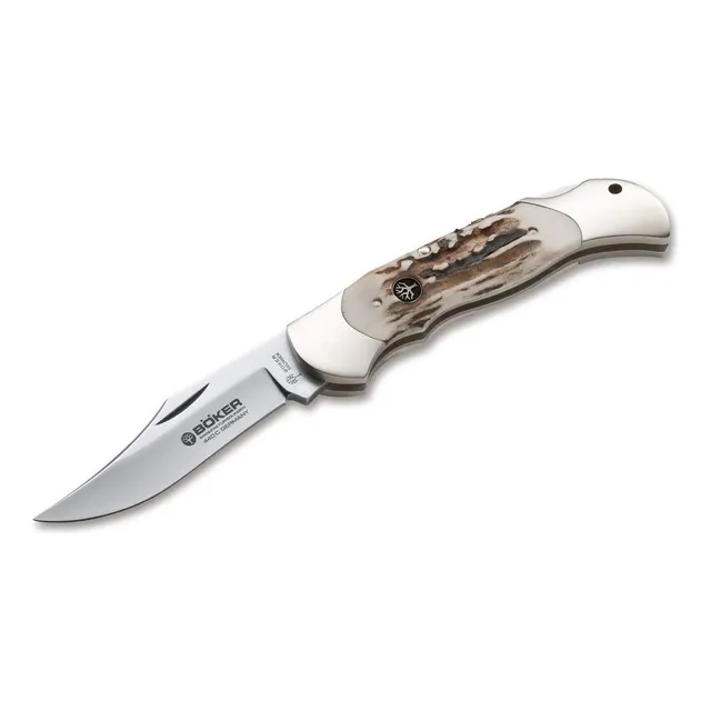 Boker 113004st Pocket Knife With 3 3/8 In. 440c Stainless St