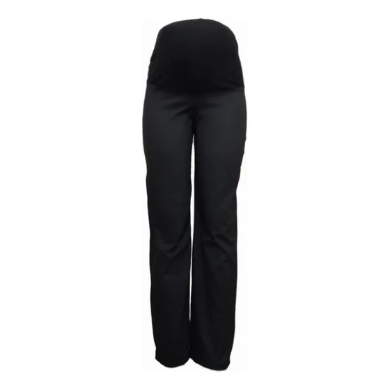 Pantalon Maternal Dmom, Corte Recto, Color Negro