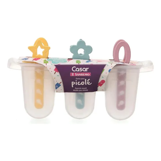 Molde Para Helado Palito Niños Sanremo Garageimpo Color Blanco