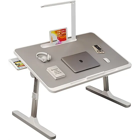  Mesa Para Computador Multifuncional Plegable Con Luz Led