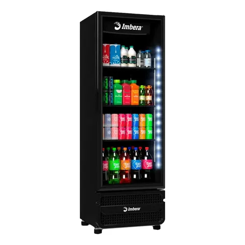 Refrigerador Comercial 691l Vb70ah All Black Metalfrio Cor Preto