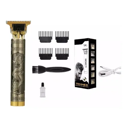 Cortadora De Pelo Profesional Recargable Barbería Trimmer
