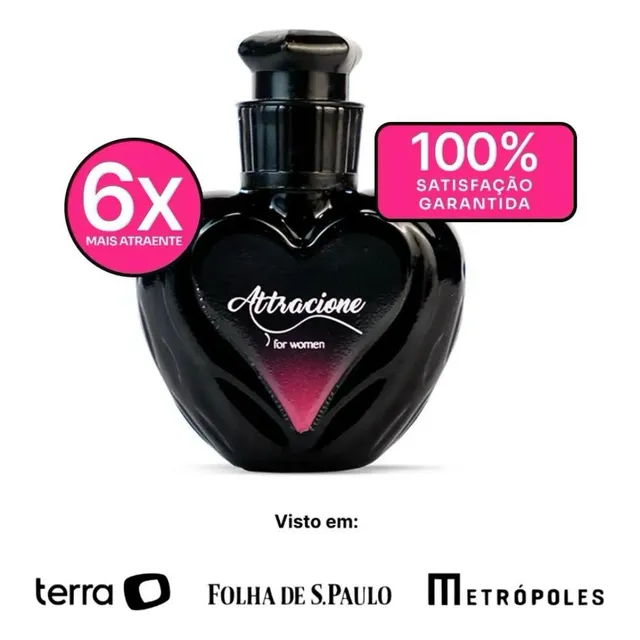 Perfume Attracione Feminino By Attracione Woman Mulher Sensual