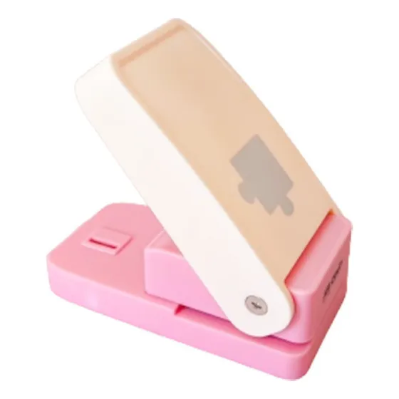 Perforadora Puzzle Rompecabezas Ibi Craft 38mm Sacabocado Color Rosa