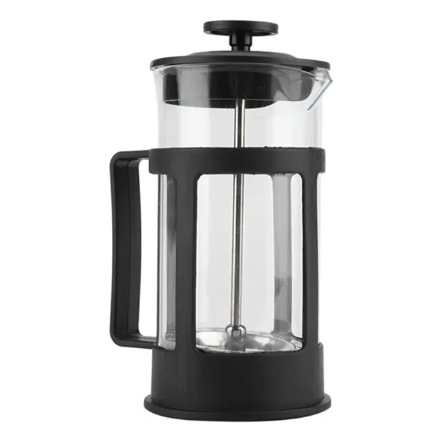 Prensa Francesa Cafe Cafetera Vidrio 350ml Filtro Acero Inox