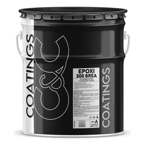 Epoxi 300 Brea C&c Coatings Cuñete + Catalizador