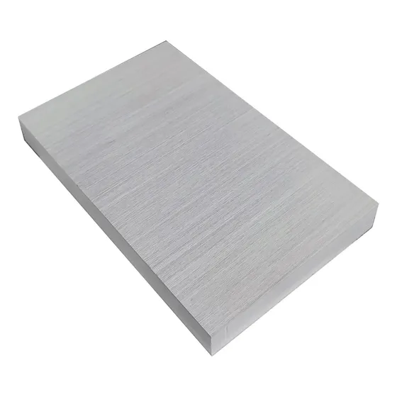 Lamina De Pvc Laminado Texturizado Blanco Nebbia Doble Cara
