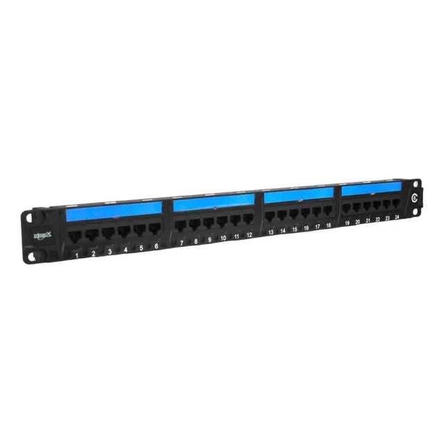 Patch Panel 24p Cat6 Trimerx