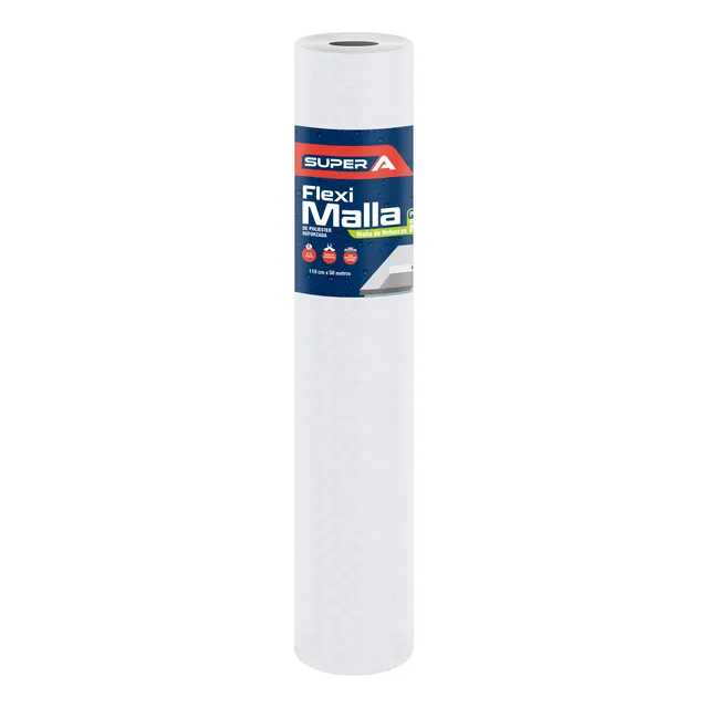 Malla Para Impermeabilizar Rollo 1.10mts X 50mts - Super A