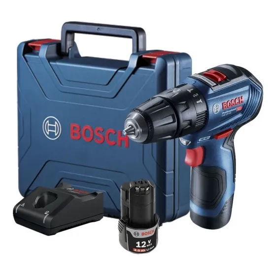 Taladro Percutor Gsb 12v-30 Bosch Brushless + Maleta