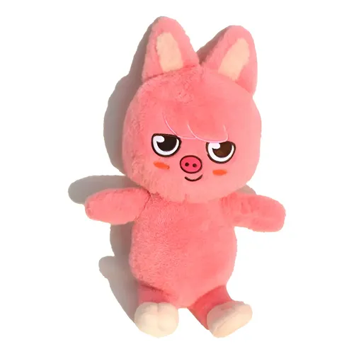 Pelúcia Skzoo Personagem Foxi.ny Stray Kids Cartoon 20cm Cor Nude