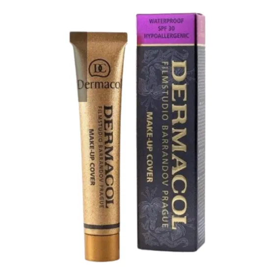 Base Dermacol Make-up Cover Cobre Tatuagem 24hr Original