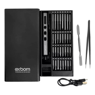 Kit Mini Parafusadeira Elétrica Sem Fio De Precisão 68 Em 1 Kit Mini Parafusadeira Elétrica Sem Fio De Precisão 68 Em 1