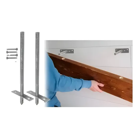 Soporte Oculto Repisa Invisible Flotante 19cm (iva Inclui)
