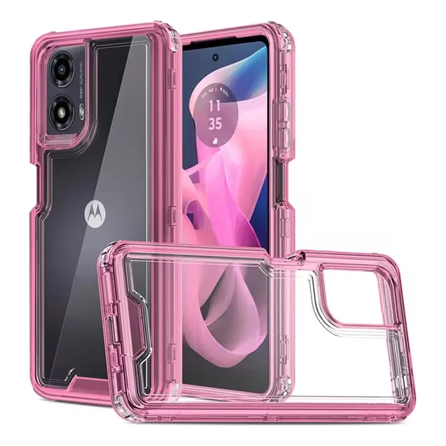 Funda Protector 3 En 1 Uso Rudo Alto Impacto Para Motorola
