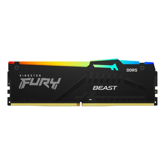 Memoria Ram Kingston Fury Beast 16gb Ddr5 6000mhz Rgb Cl30