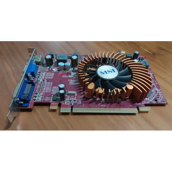 Placa De Video Msi Ati Radeon Hd 4650 1gb Pcie