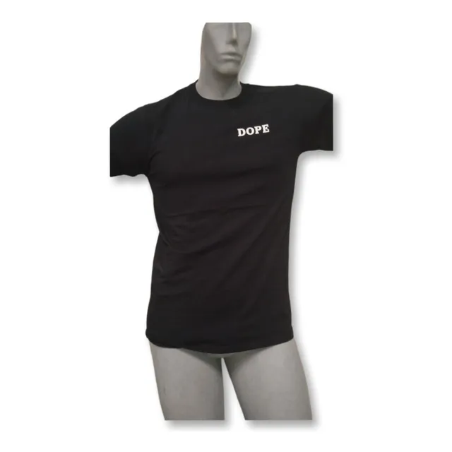 Franelas Caballeros Dope  Negro Talla S