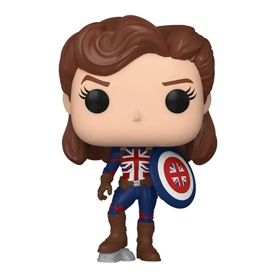 Figura Funko Pop Capitana Carter 870 - Marvel What If?