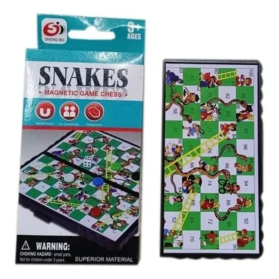  Juego De Mesa Ludo Serpiente Y Escalera