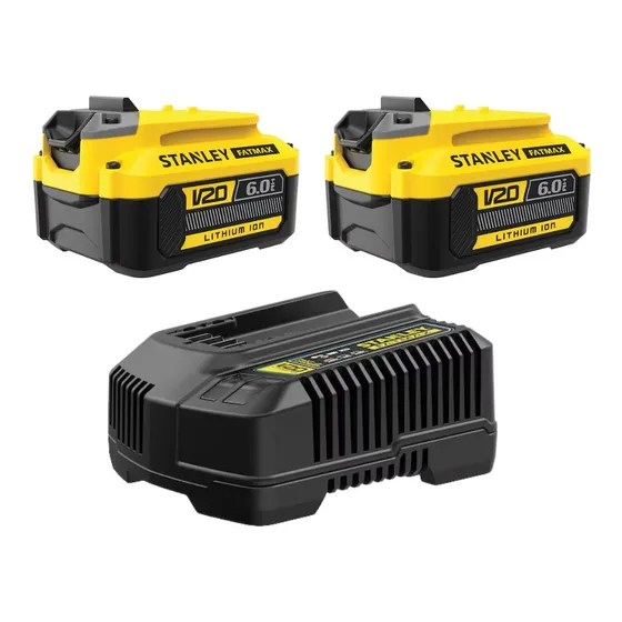 Kit 2 Baterias 6a-20v + Cargador 20v