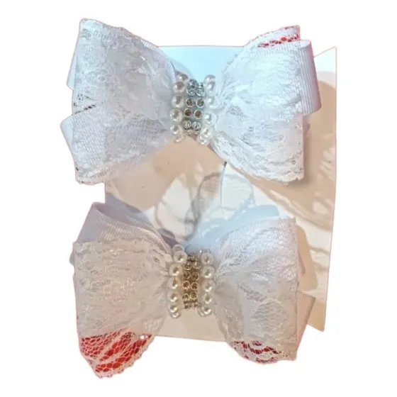 Moñas Para Niñas Con Pinza.  Cumpleaños, Bautismo, Fiestas 