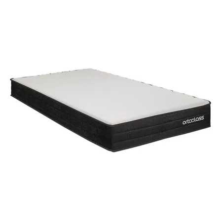 Colchão Poli D45 (18x88x188) - Ortoclass Preto