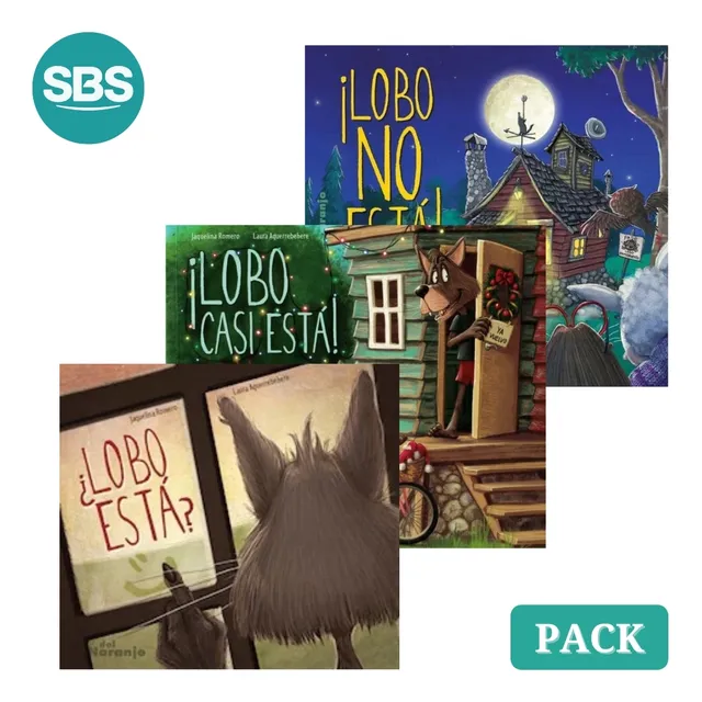 Pack Lobo Luna De Azafran - Lobo Esta? + Lobo Casi Esta + Lo