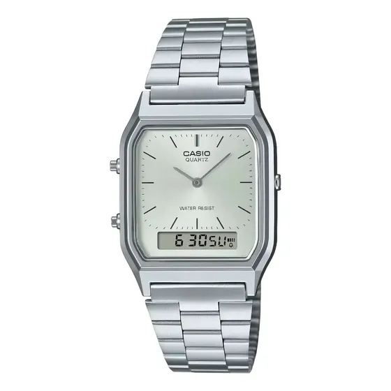 Reloj Casio Aq-230a-7amqy Color Plateado