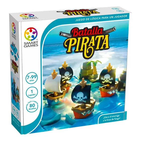 Juego De Lógica Smart Games Batalla Pirata - 1 Jugador